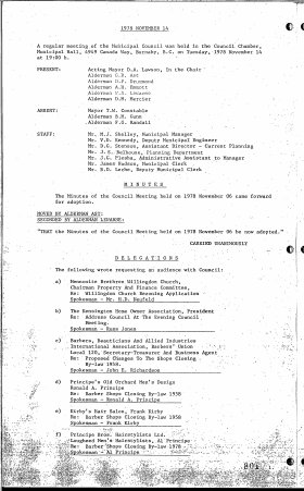 14-Nov-1978 Meeting Minutes pdf thumbnail