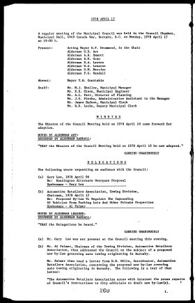 17-Apr-1978 Meeting Minutes pdf thumbnail