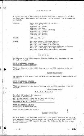 18-Sep-1978 Meeting Minutes pdf thumbnail