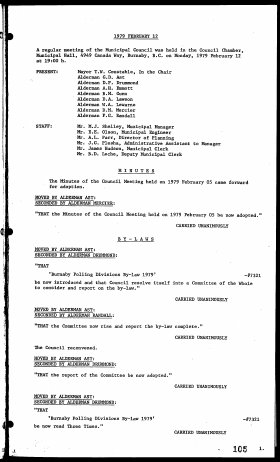 12-Feb-1979 Meeting Minutes pdf thumbnail