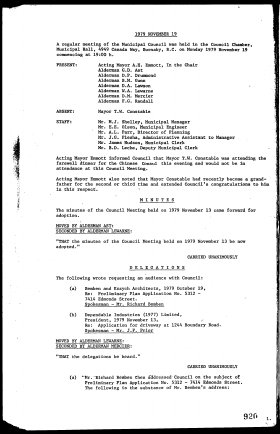 19-Nov-1979 Meeting Minutes pdf thumbnail