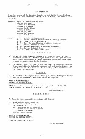 23-Nov-1987 Meeting Minutes pdf thumbnail