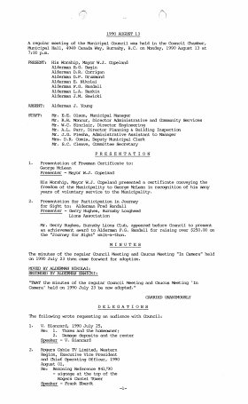 13-Aug-1990 Meeting Minutes pdf thumbnail