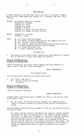 8-Apr-1991 Meeting Minutes pdf thumbnail