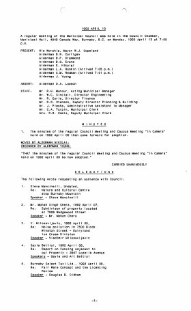 13-Apr-1992 Meeting Minutes pdf thumbnail