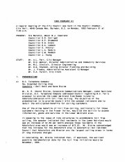 1-Feb-1993 Meeting Minutes pdf thumbnail