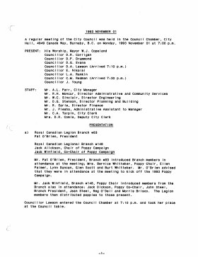 1-Nov-1993 Meeting Minutes pdf thumbnail