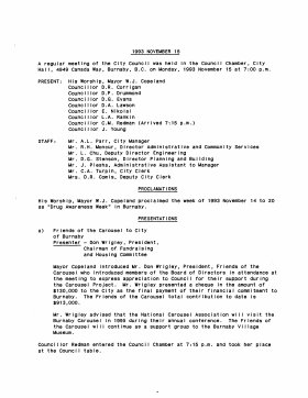 15-Nov-1993 Meeting Minutes pdf thumbnail