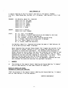 22-Feb-1993 Meeting Minutes pdf thumbnail