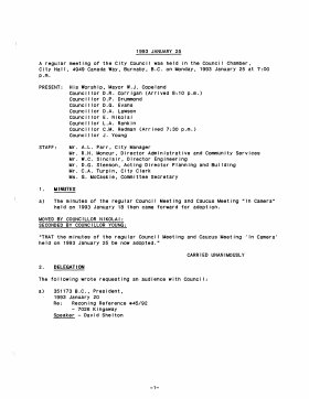 25-Jan-1993 Meeting Minutes pdf thumbnail