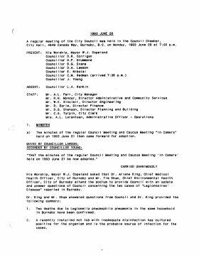28-Jun-1993 Meeting Minutes pdf thumbnail