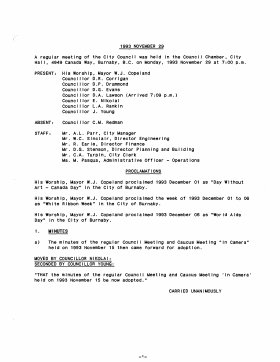 29-Nov-1993 Meeting Minutes pdf thumbnail