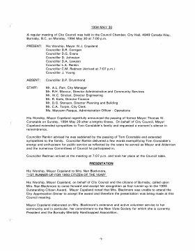 30-May-1994 Meeting Minutes pdf thumbnail