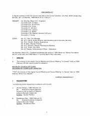 7-Mar-1994 Meeting Minutes pdf thumbnail