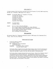 14-Aug-1995 Meeting Minutes pdf thumbnail
