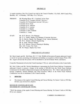15-May-1995 Meeting Minutes pdf thumbnail