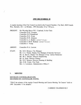 18-Dec-1995 Meeting Minutes pdf thumbnail