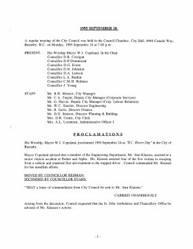 18-Sep-1995 Meeting Minutes pdf thumbnail