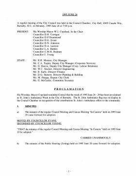 26-Jun-1995 Meeting Minutes pdf thumbnail