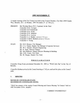 27-Nov-1995 Meeting Minutes pdf thumbnail