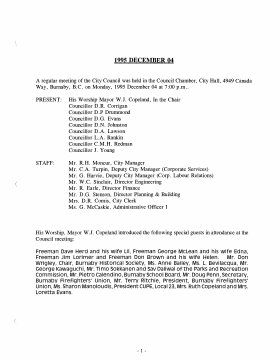 4-Dec-1995 Meeting Minutes pdf thumbnail