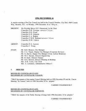 16-Dec-1996 Meeting Minutes pdf thumbnail