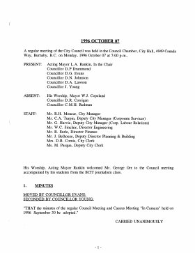 7-Oct-1996 Meeting Minutes pdf thumbnail