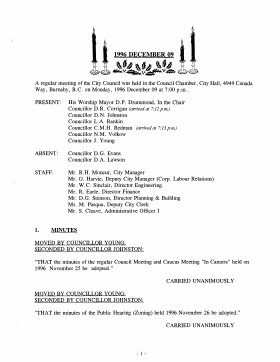 9-Dec-1996 Meeting Minutes pdf thumbnail