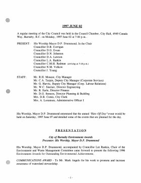 2-Jun-1997 Meeting Minutes pdf thumbnail