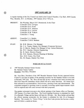 20-Jan-1997 Meeting Minutes pdf thumbnail