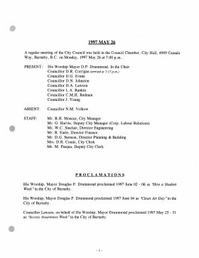 26-May-1997 Meeting Minutes pdf thumbnail