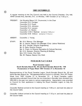 27-Oct-1997 Meeting Minutes pdf thumbnail