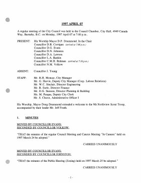 7-Apr-1997 Meeting Minutes pdf thumbnail