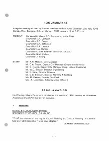 12-Jan-1998 Meeting Minutes pdf thumbnail