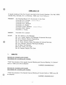12-Jul-1999 Meeting Minutes pdf thumbnail