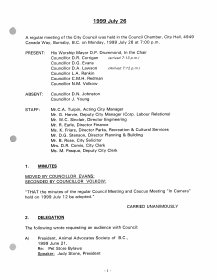 26-Jul-1999 Meeting Minutes pdf thumbnail