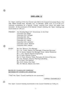 12-Jun-2000 Meeting Minutes pdf thumbnail