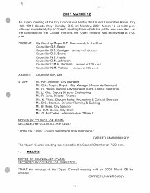 12-Mar-2001 Meeting Minutes pdf thumbnail