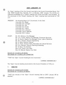 15-Jan-2001 Meeting Minutes pdf thumbnail