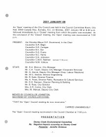 8-Jan-2001 Meeting Minutes pdf thumbnail