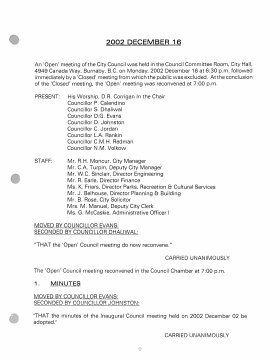 16-Dec-2002 Meeting Minutes pdf thumbnail