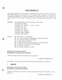 7-Jan-2002 Meeting Minutes pdf thumbnail