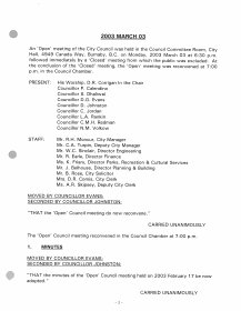 3-Mar-2003 Meeting Minutes pdf thumbnail