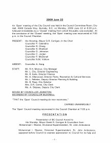 22-Jun-2009 Meeting Minutes pdf thumbnail