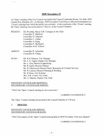 23-Nov-2009 Meeting Minutes pdf thumbnail