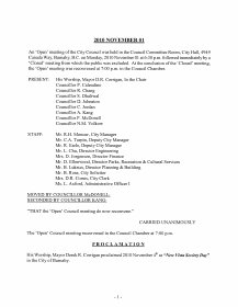 1-Nov-2010 Meeting Minutes pdf thumbnail