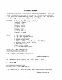 8-Feb-2010 Meeting Minutes pdf thumbnail