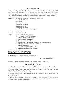 21-Feb-2011 Meeting Minutes pdf thumbnail