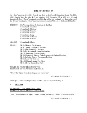 5-Nov-2012 Meeting Minutes pdf thumbnail