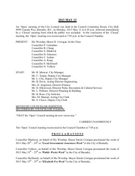 13-May-2013 Meeting Minutes pdf thumbnail